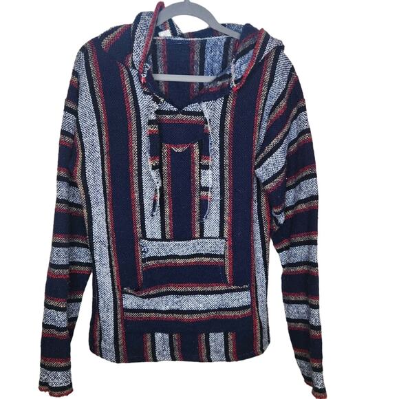 El Paso Saddle Blanket Co hooded pullover size large - Picture 1 of 7